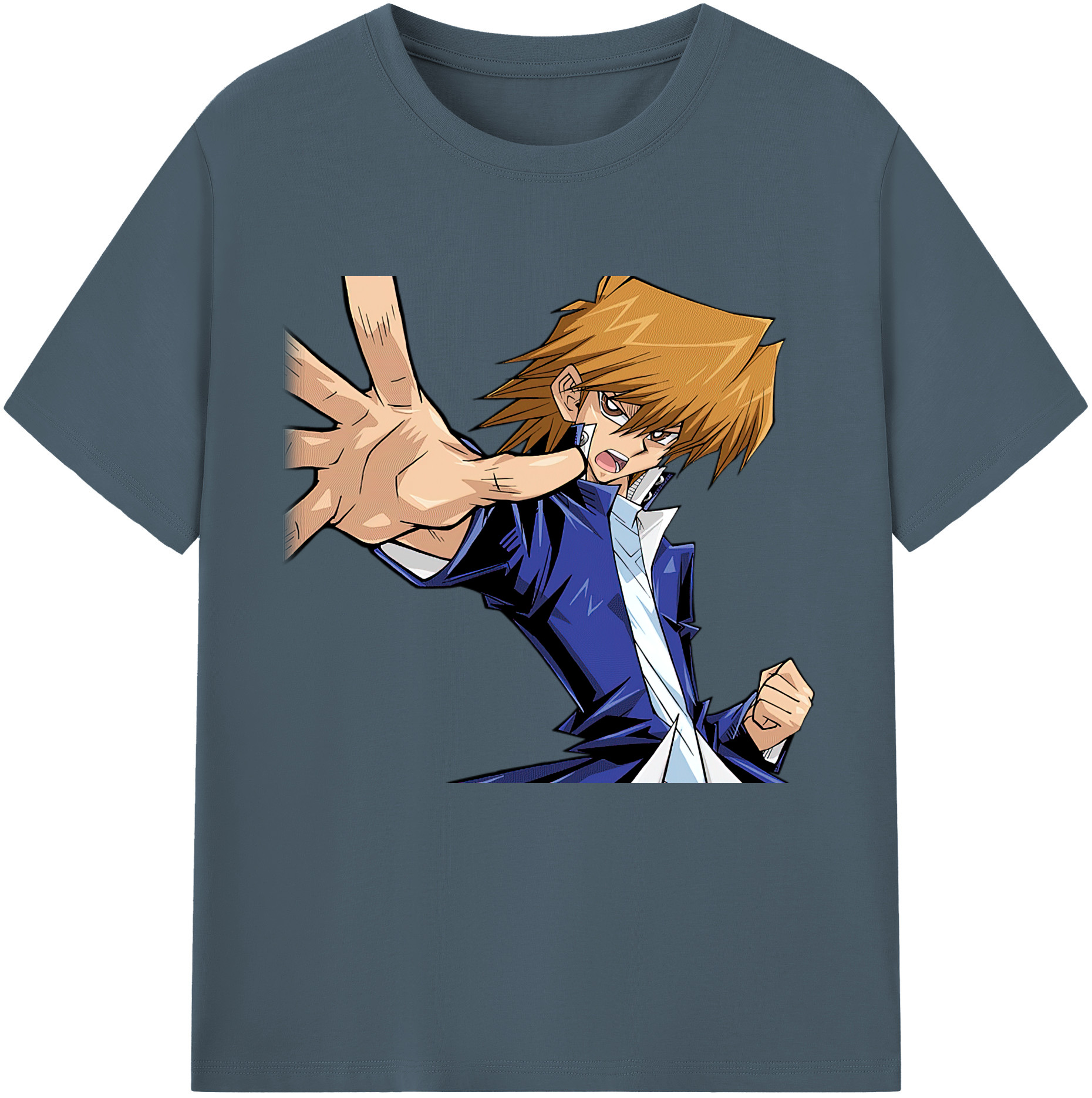 （画像用） 遊☆戯☆王 Yu-Gi-Oh! 綿100％半袖Tシャツ（フロントプリント）